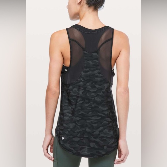 Lululemon Athletica Black Sculpt Tank II-PTP 18" - Picture 1 of 5